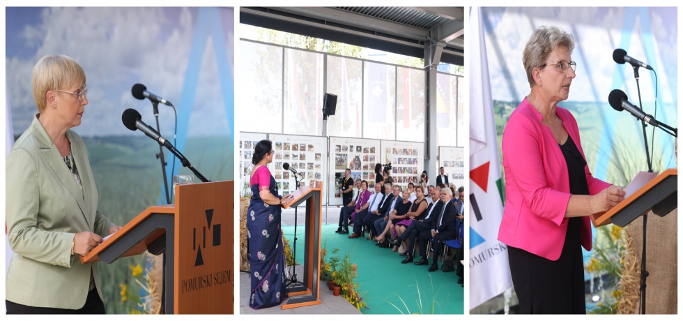 The 61st AGRA Fair with India as partner country was inaugurated at a ceremony graced by the President of Slovenia Ms. Nataša Pirc Musar and Minister of Agriculture Ms. Irena Šinko.